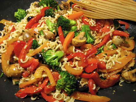 glasnudlar recept vegetarisk